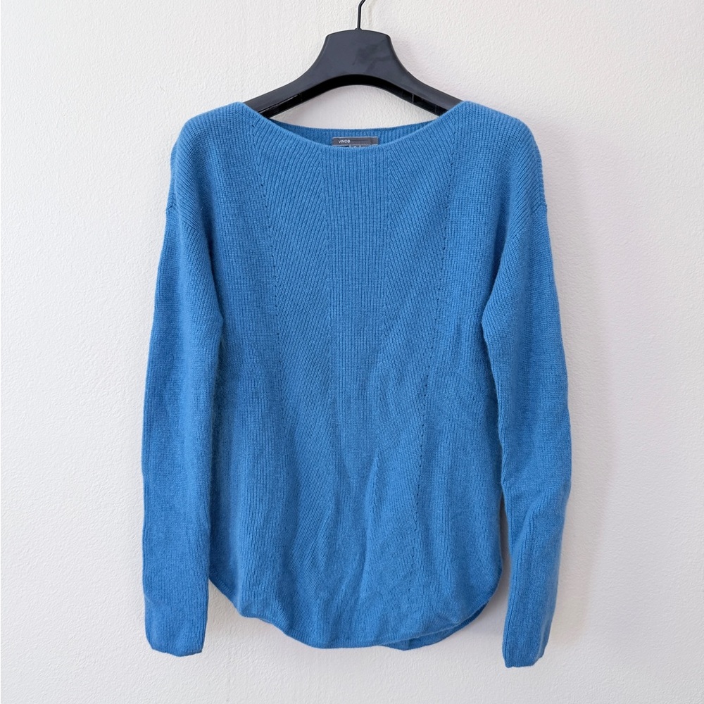 Vince Blue Crew Neck Women's Sweater